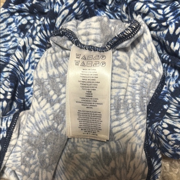 Michael Kors Blue Fitted Ruched T-Shirt - Picture 10 of 10